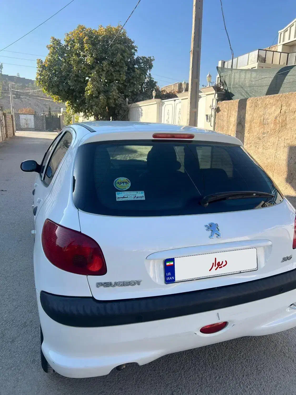 ۲۰۶تیپ۵|خودرو سواری و وانت|شیراز, گود عربان|دیوار