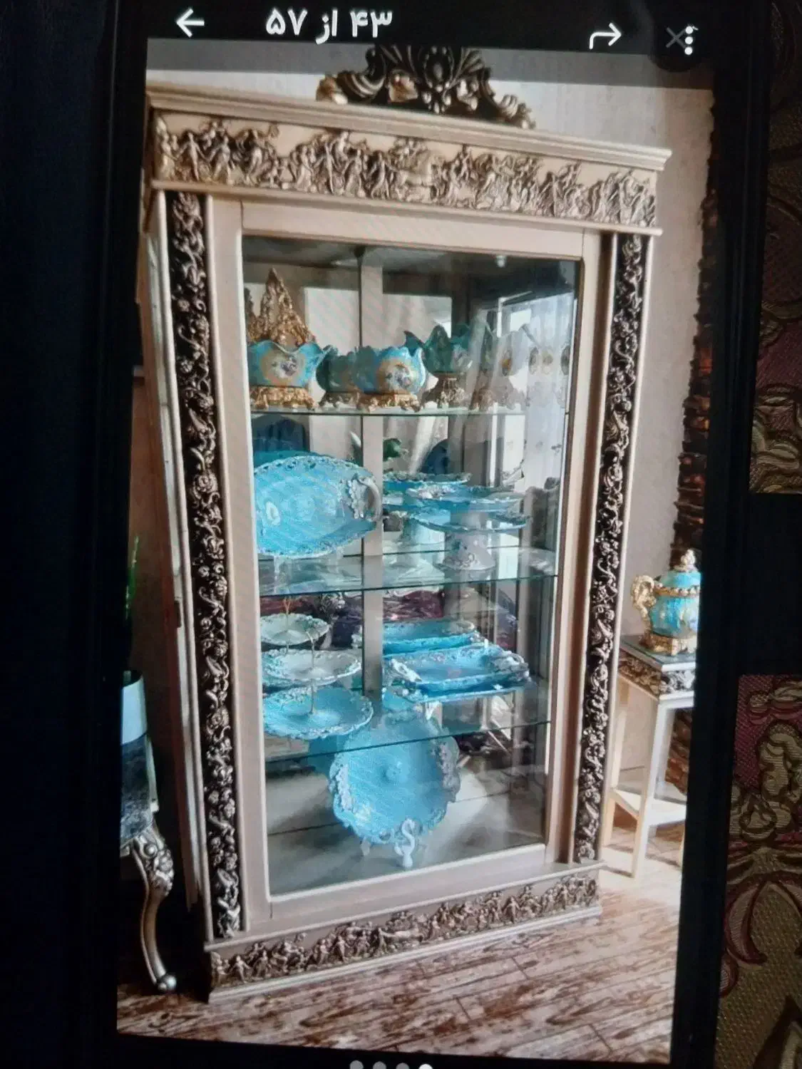 اینه کنسول بوفه و میز تلفن ست|بوفه، ویترین، کنسول|تبریز, |دیوار