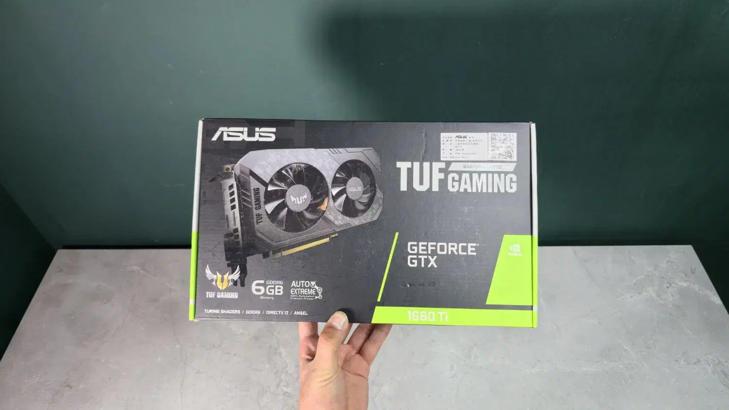 گرافیک GTX 1660TI TUF GAMING ASUS|قطعات و لوازم جانبی رایانه|فردیس, فردیس|دیوار