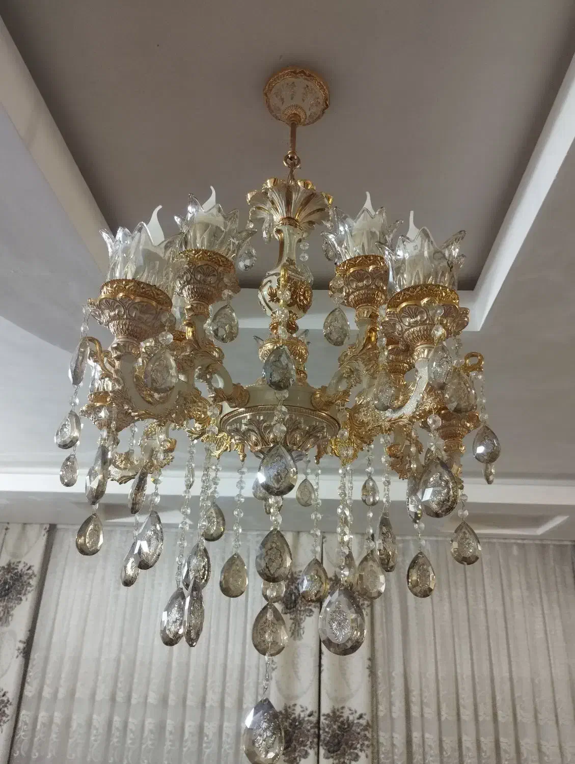 لوستر|لوستر و چراغ آویز|اراک, |دیوار