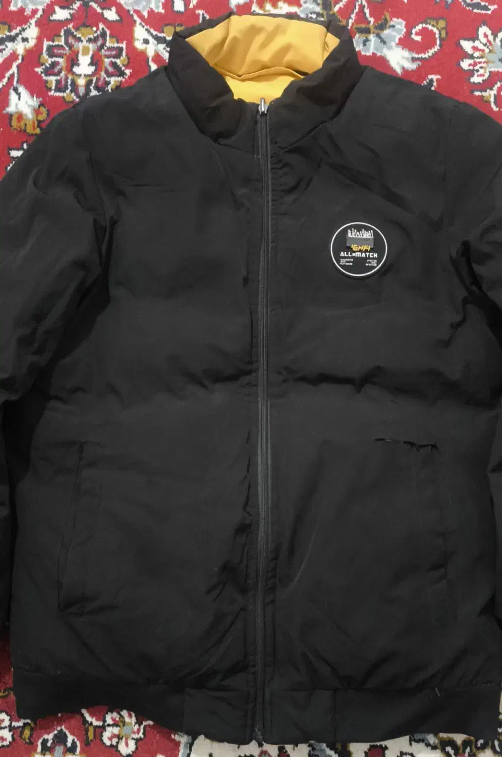 کاپشن..|لباس|کشاورز, |دیوار