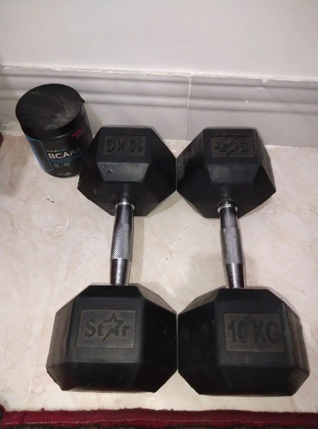 ۱جفت دمبل ۱۰کیلویی نو|تجهیزات ورزشی|نظرآباد, نظرآباد|دیوار