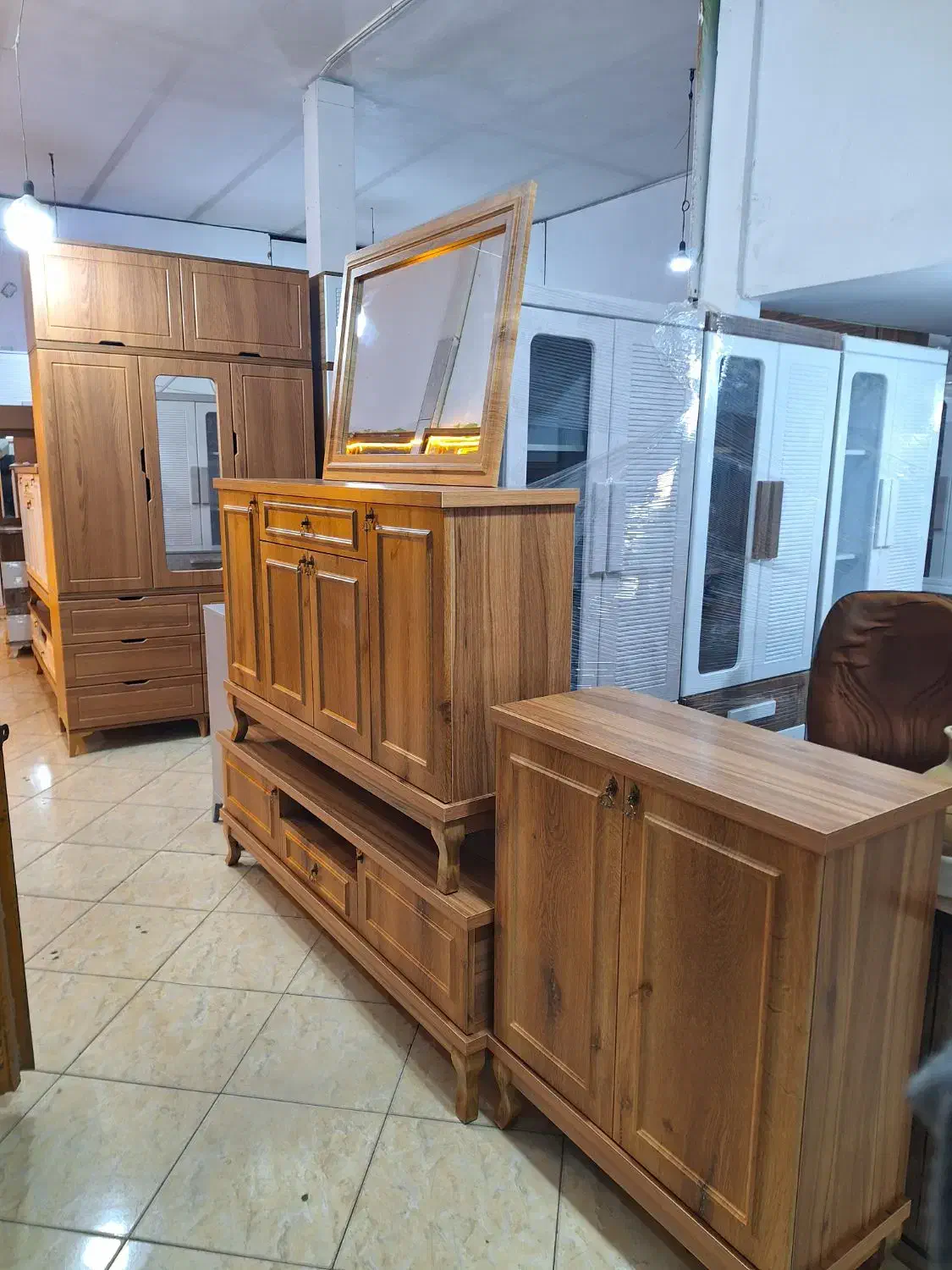 کمد۳تیکه|جاکفشی، کمد، دراور|ساوه, |دیوار