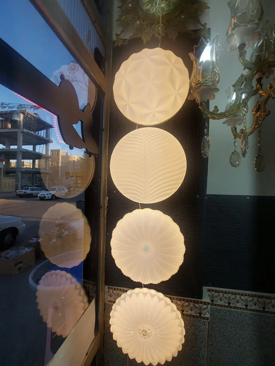 لامپ سقفی لوستر شیک و خاص / باتخفیف|لامپ و چراغ|اردبیل, |دیوار