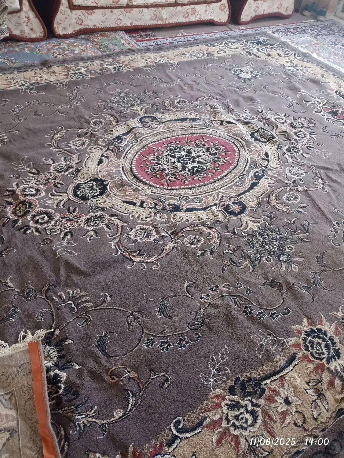 فرش ۱۲متری|فرش|خوسف, |دیوار