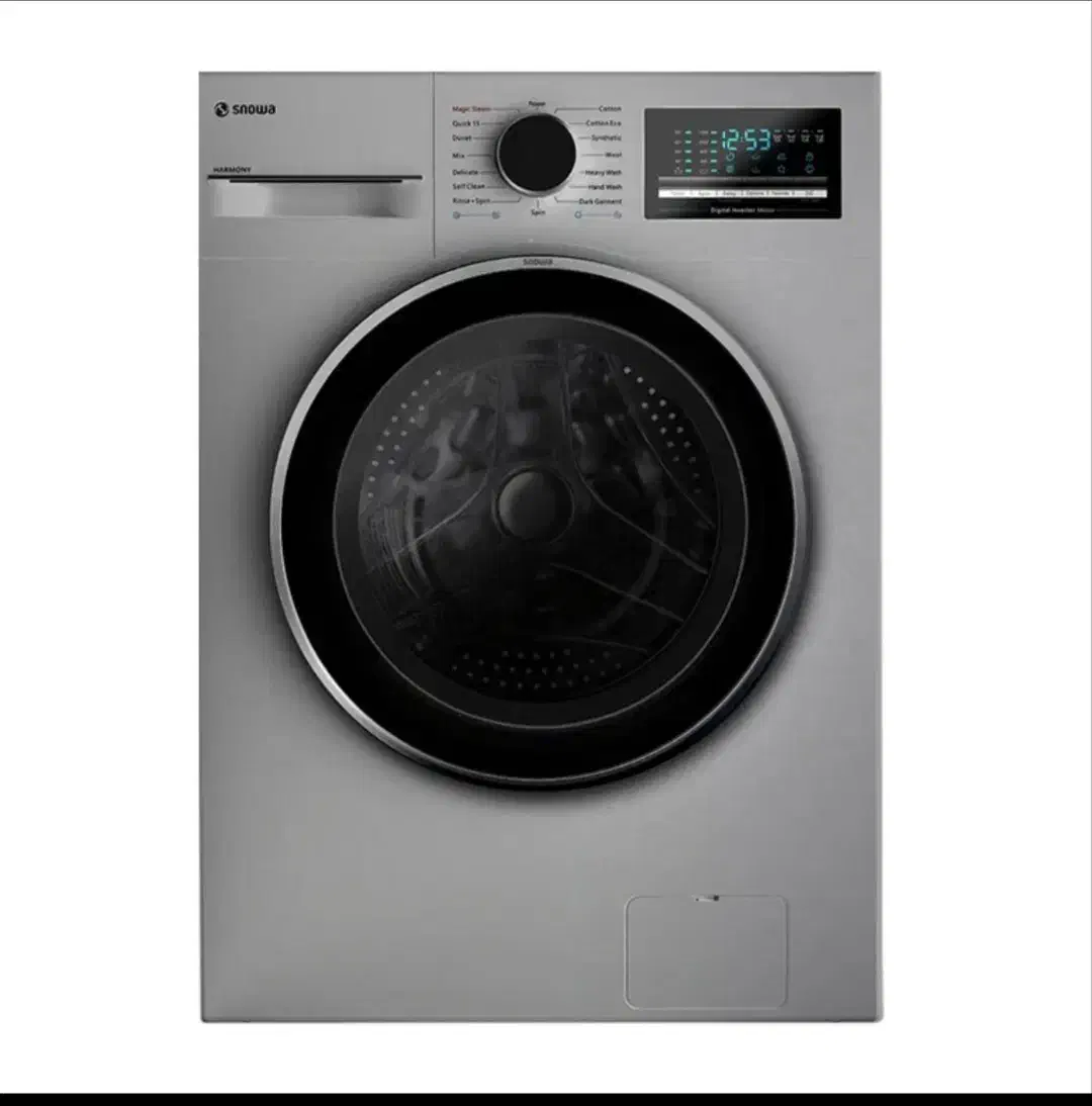ماشین لباسشویی ۸کیلویی اسنوا پلمپ|ماشین لباسشویی و خشک‌کن لباس|خواف, |دیوار