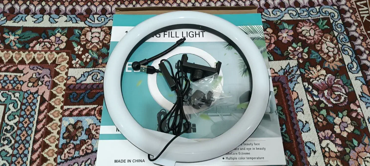 رینگ لایت 12 اینچ|دوربین عکاسی و فیلمبرداری|خرمشهر, |دیوار