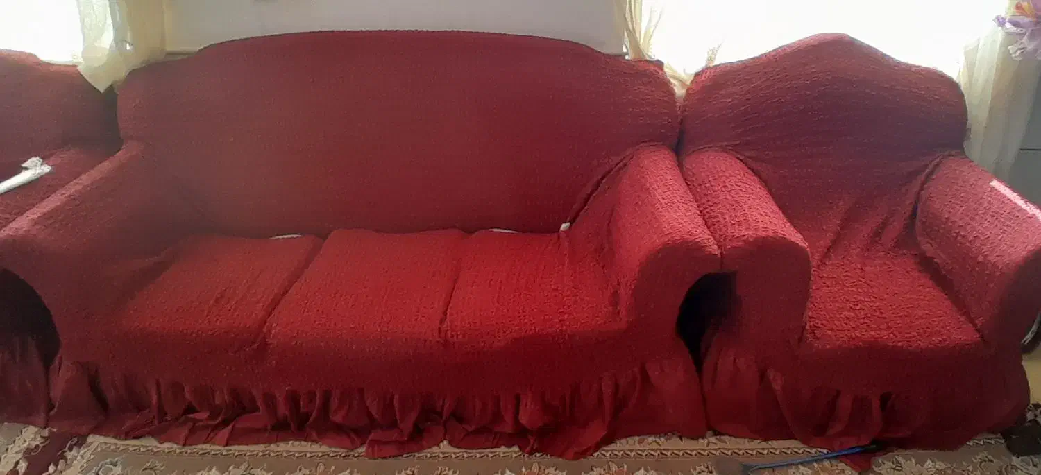 مبل با روکش و میز مبل|مبلمان خانگی و میز عسلی|فردوس (کرمان), |دیوار