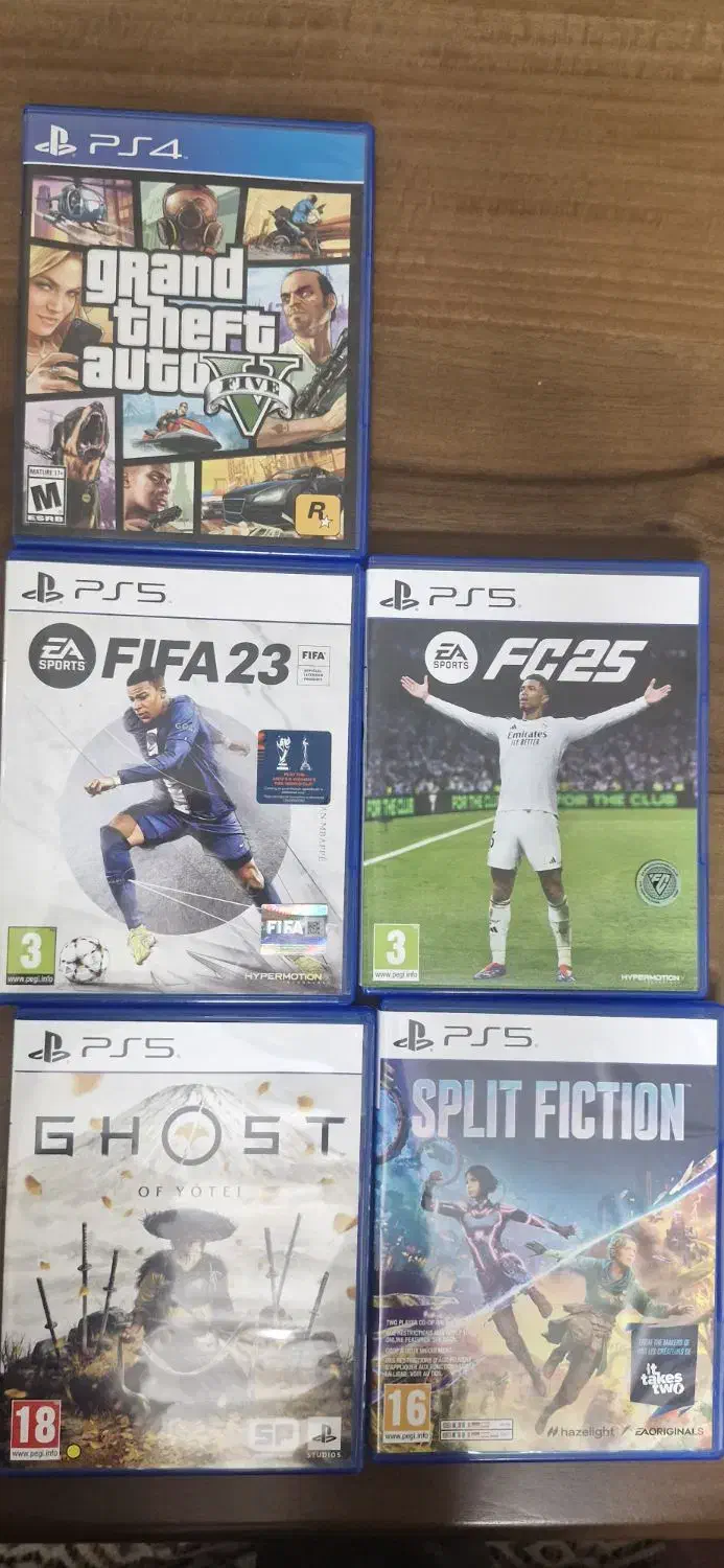 ps5 SPLIT FICTION FIFA 23|کنسول، بازی ویدئویی و آنلاین|تهران, عباسی|دیوار