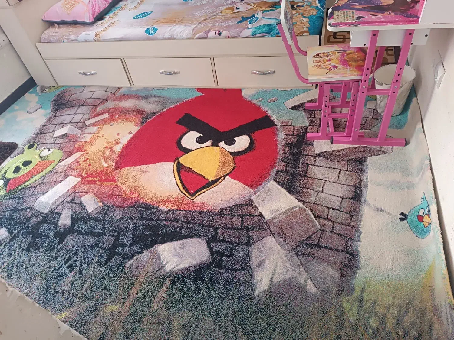 فرش اتاق خاب کودک|فرش|فولادشهر, مسکن مهر فولادشهر|دیوار