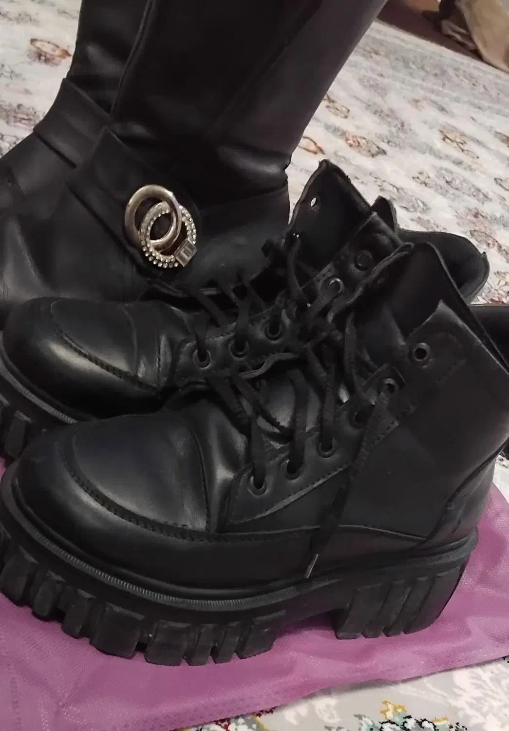 کفش نیم بوت و چکمه|کیف، کفش، کمربند|زنجان, |دیوار