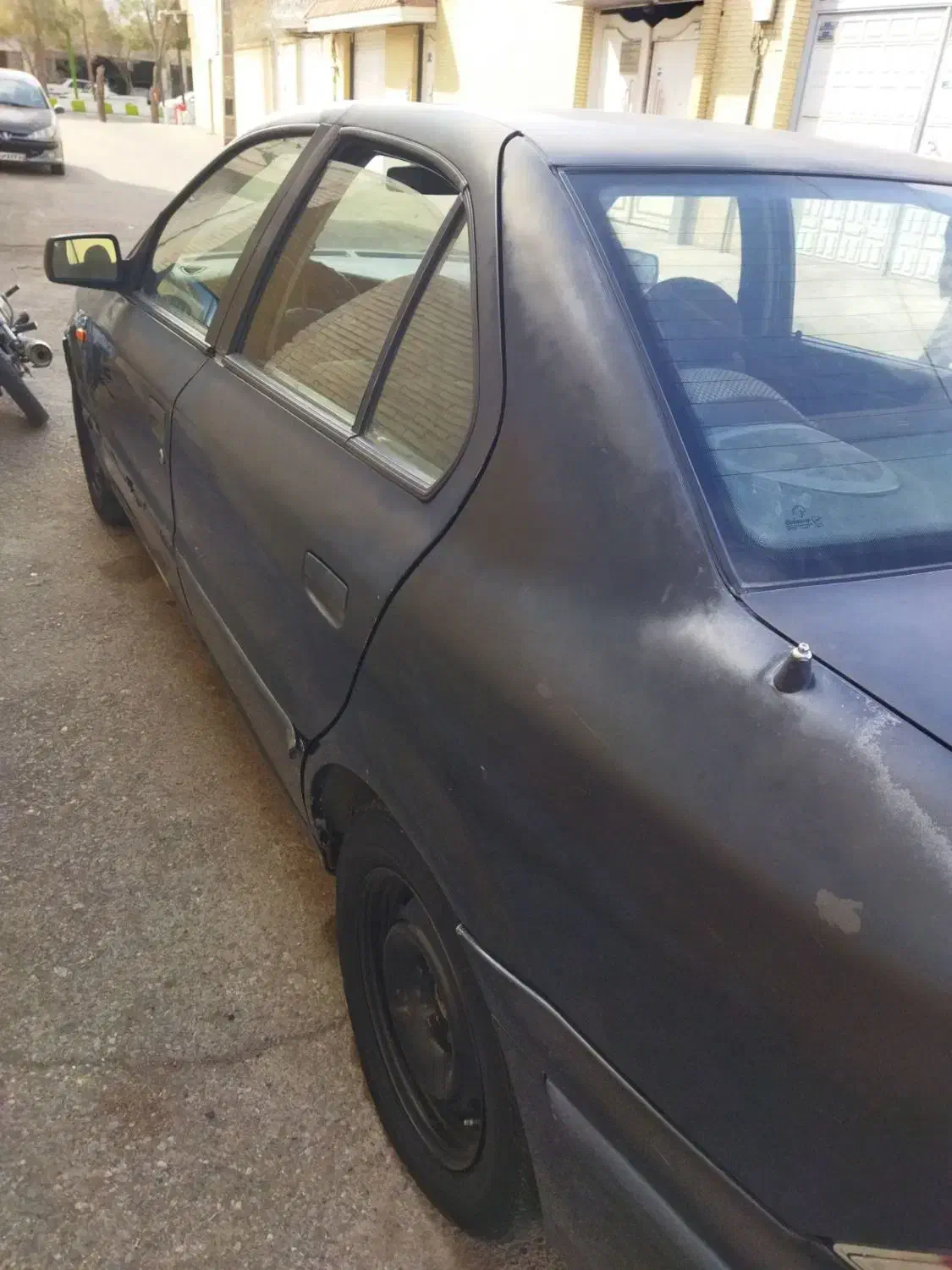 سمند مشکی مدل ۸۱|خودرو سواری و وانت|رفسنجان, |دیوار