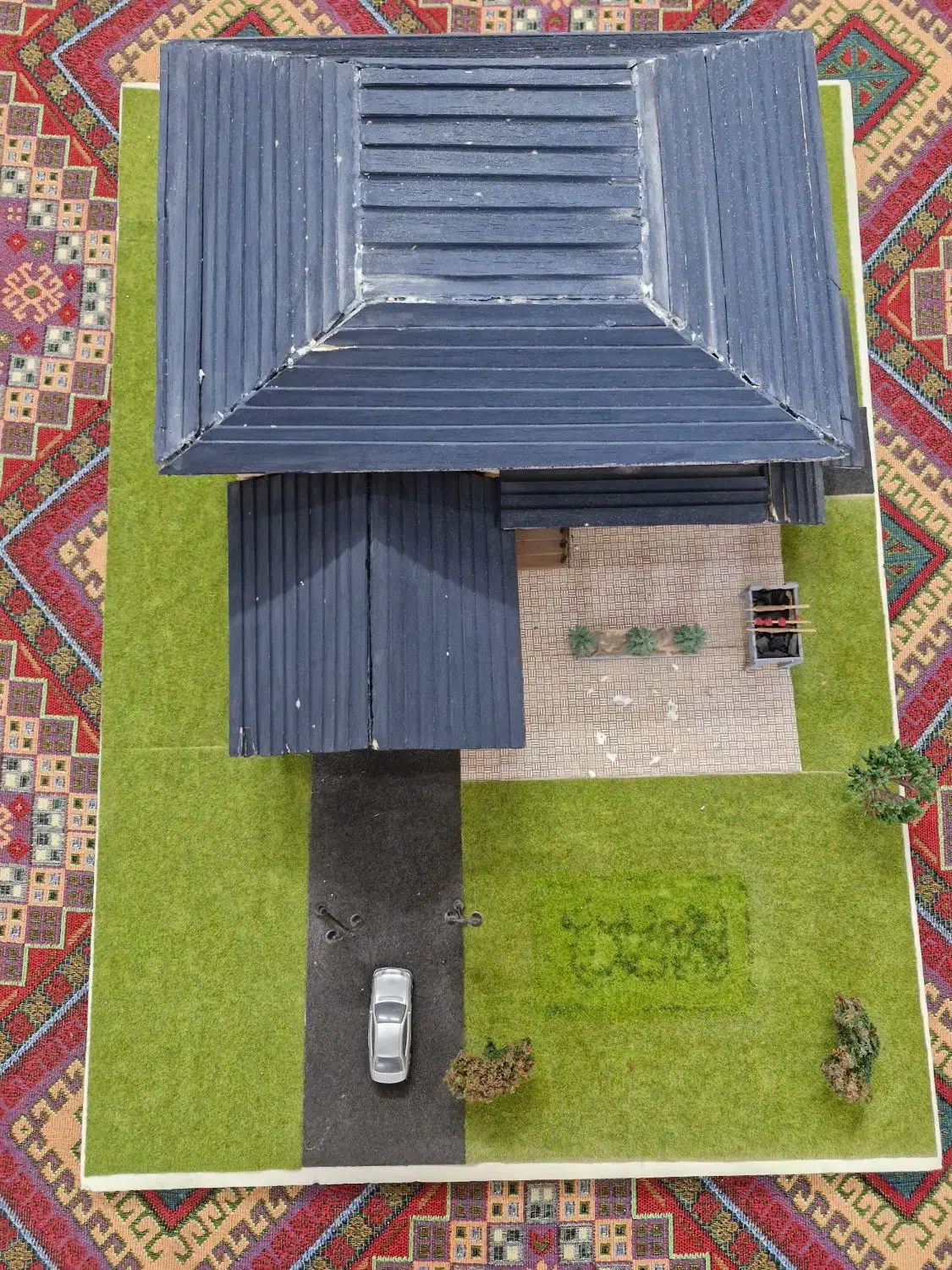 ماکت معماری خانه ویلایی|مجسمه، تندیس، ماکت|قدس, شهر‌قدس|دیوار