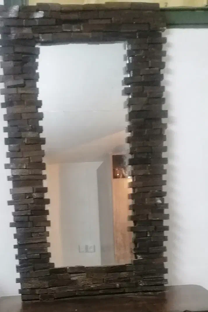 اینه قدی چوبی با پایه (سنتی)|آینه|اصفهان, سپاهانشهر|دیوار