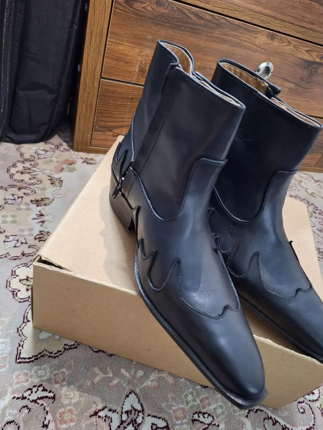 نیم بوت مردانه چرم|کیف، کفش، کمربند|تهران, گمرک|دیوار