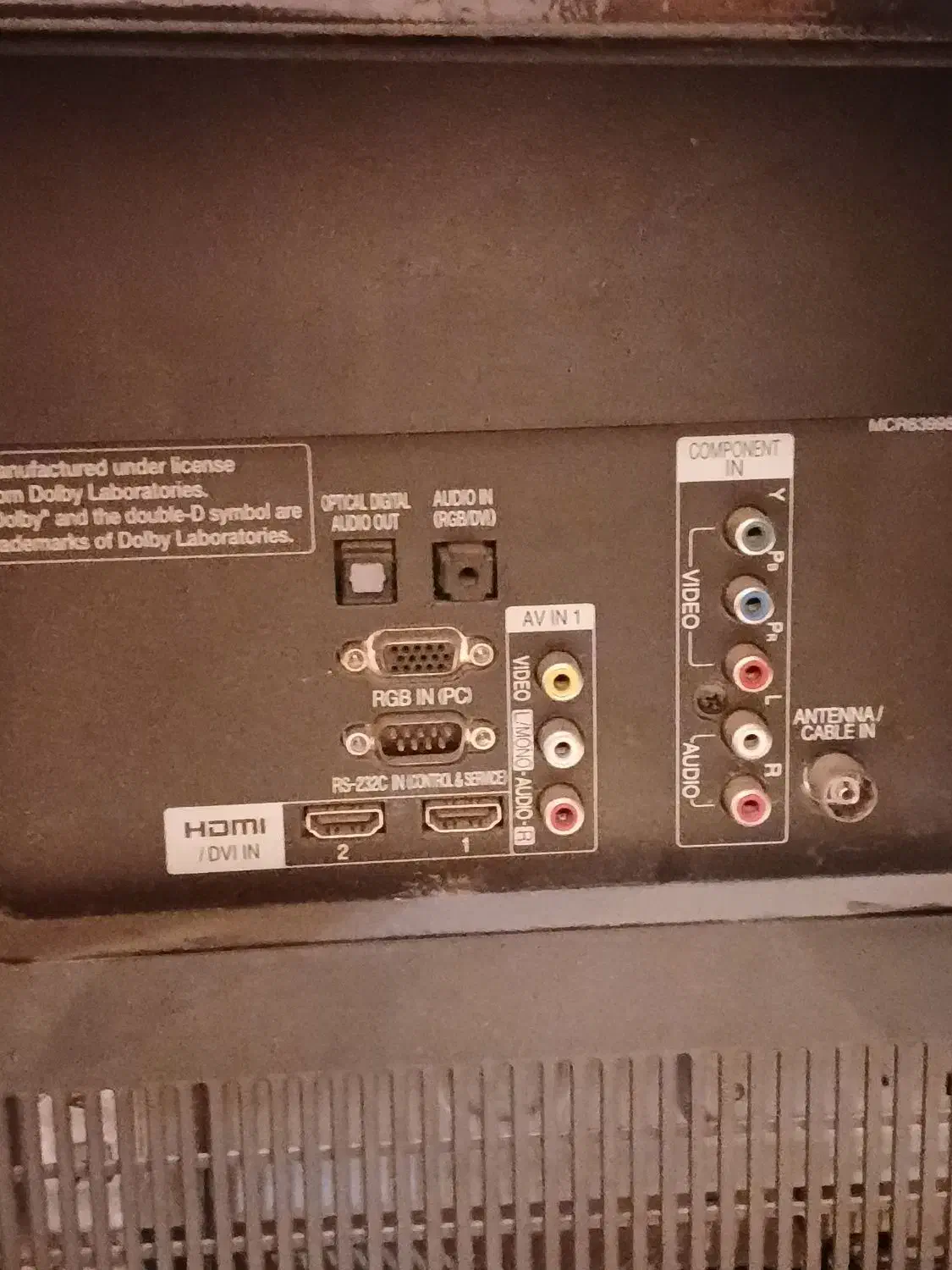 تلویزیون L.G..خانگی ۴۳اینچ کاملا تمیز و سالم|تلویزیون و پروژکتور|اصفهان, سلطانآباد|دیوار