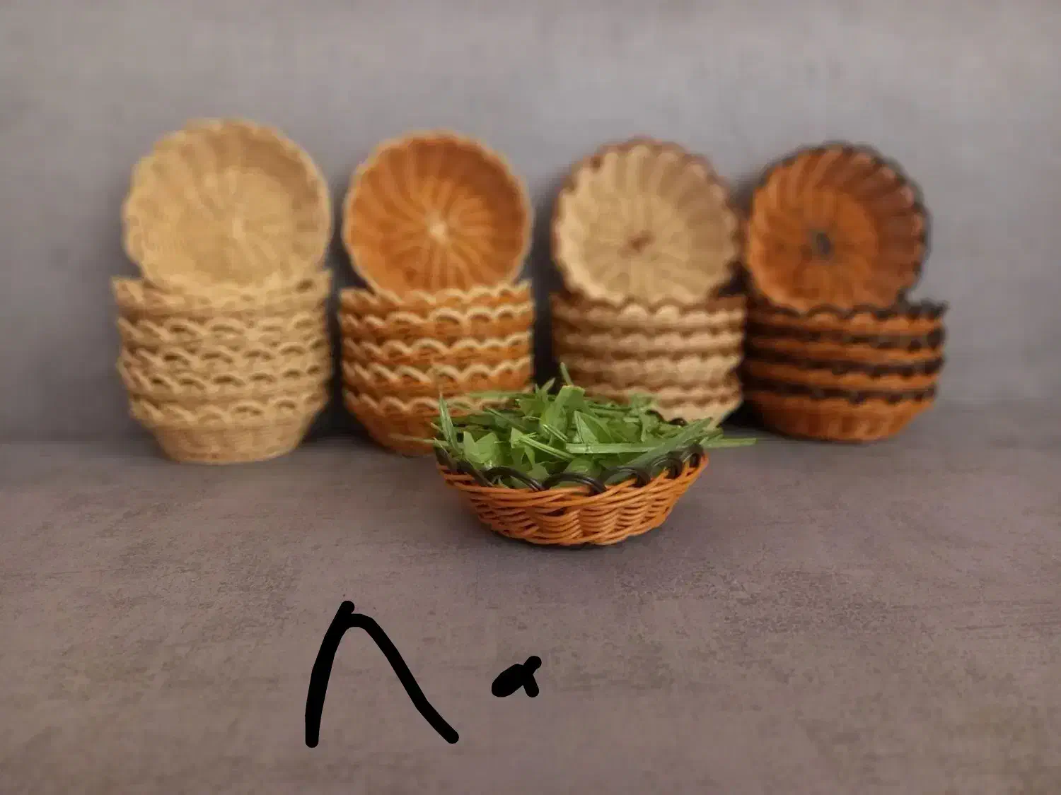 بافت سبد اول سفارش،بعد بافت و تحویل|ظروف نگهدارنده، پلاستیکی، یکبارمصرف|بیرجند, |دیوار