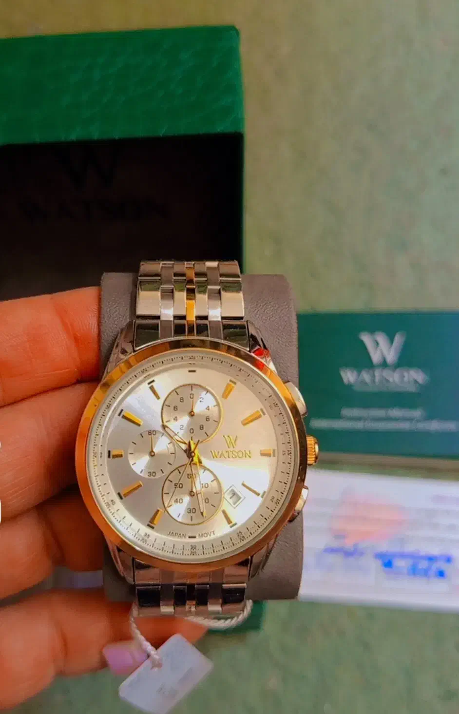 ساعت مچی سه موتوره آکبند واتسون|ساعت|تهران, والفجر (افسریه)|دیوار