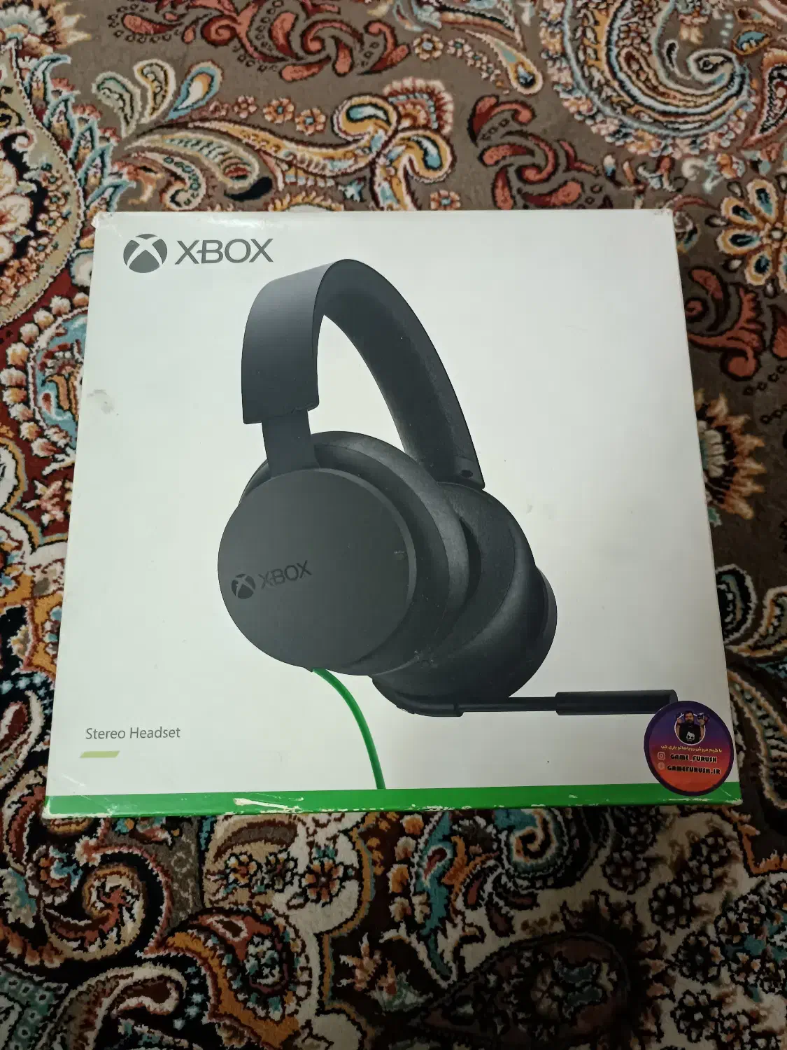 هدست گیمینگ و استند شارژ Xbox|کنسول، بازی ویدئویی و آنلاین|شهر ری, ولی آباد|دیوار