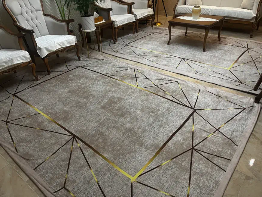 دو عدد رو فرشی ۶ متری دور کش و دو کش زیر فرش|روفرشی|گرگان, |دیوار