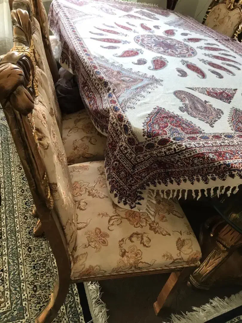 میز ناهار خوری|میز و صندلی غذاخوری|شیراز, تندگویان|دیوار