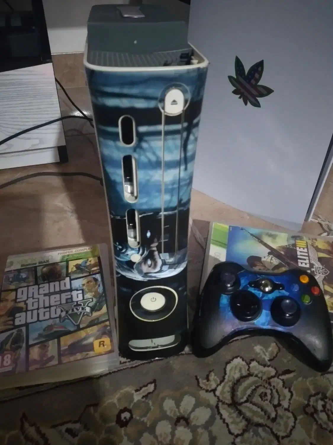 ایکس باکس ۳۶۰ همراه با هارد و یک دسته|کنسول، بازی ویدئویی و آنلاین|رشت, شالکو|دیوار