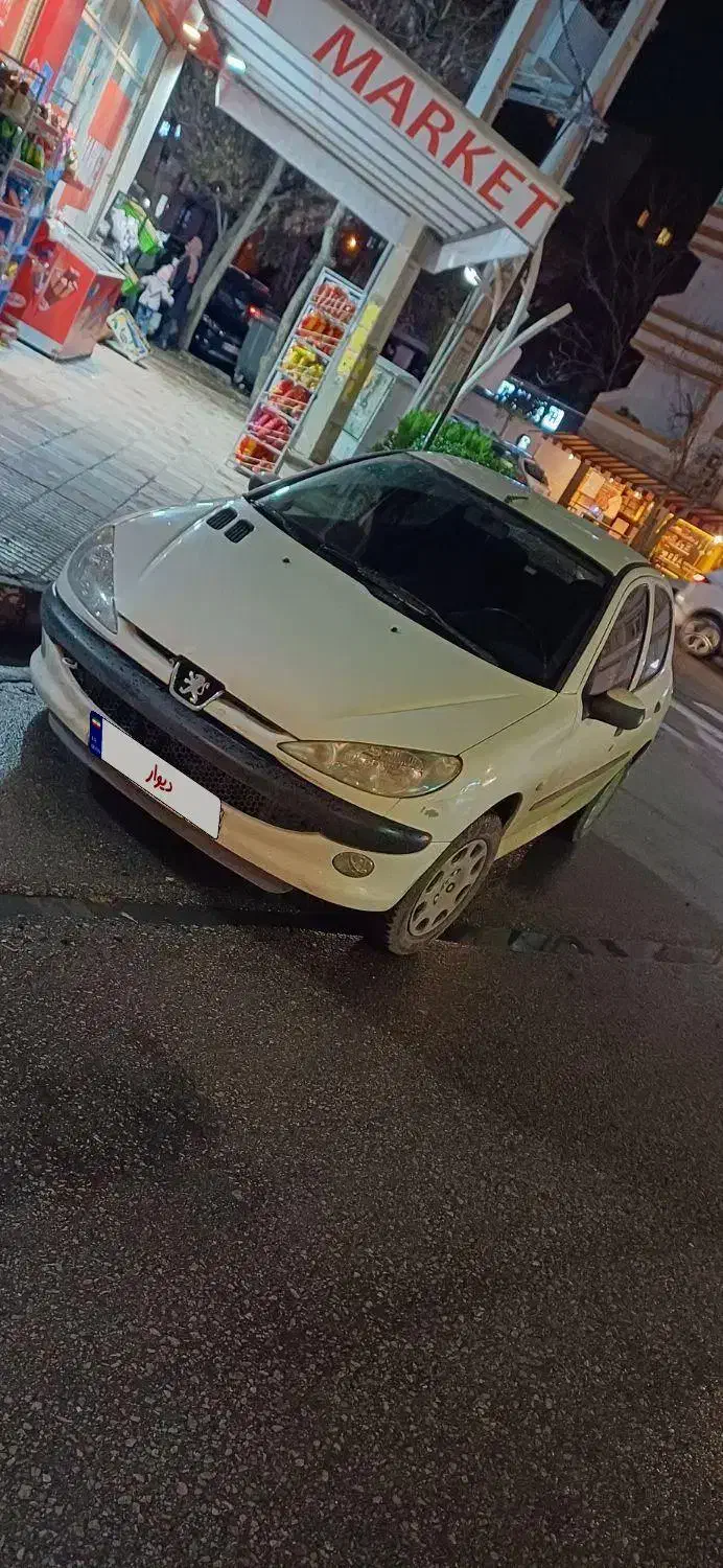 206 تیپ ۶ اتومات|خودرو سواری و وانت|کرمانشاه, |دیوار