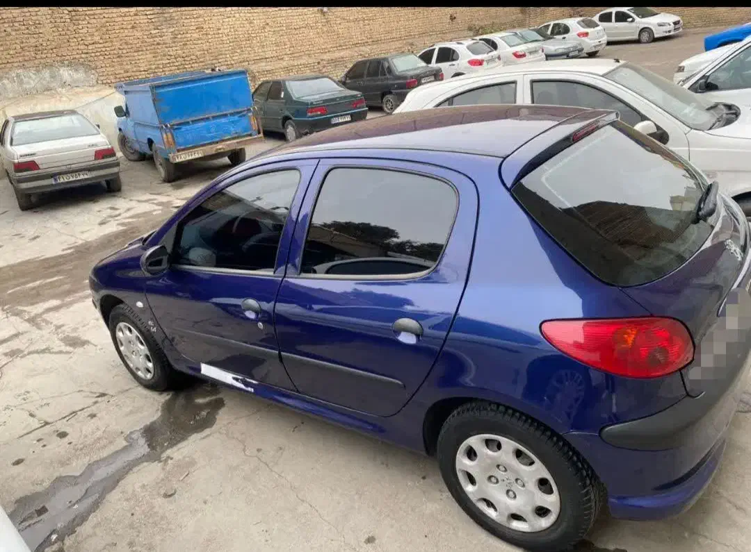 سواری پژو 206تیپ ۲ خونگی|خودرو سواری و وانت|خرم‌آباد, |دیوار