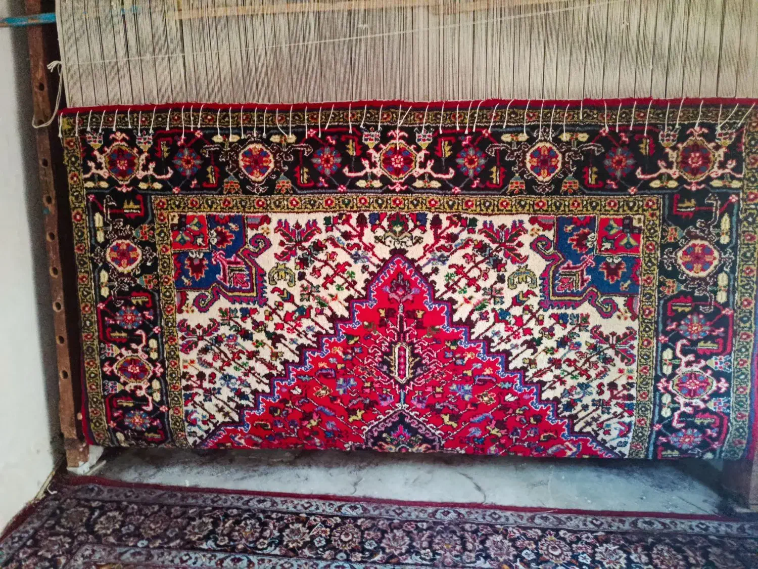 فرش دستباف مهربان نقشه ۹متر|فرش|هریس, |دیوار