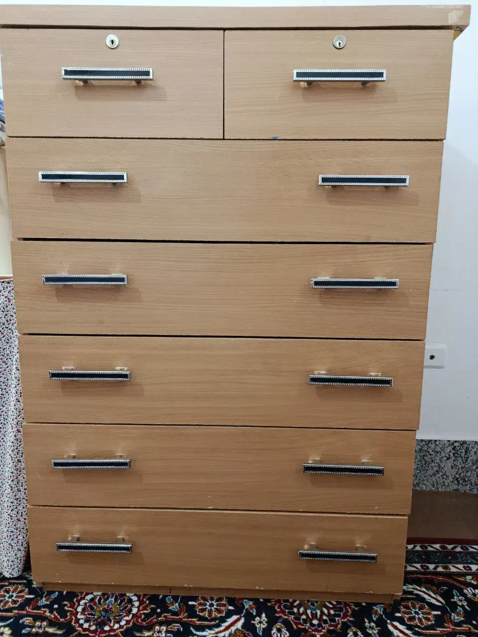 دراور 7کشو سالم|جاکفشی، کمد، دراور|بیرجند, |دیوار