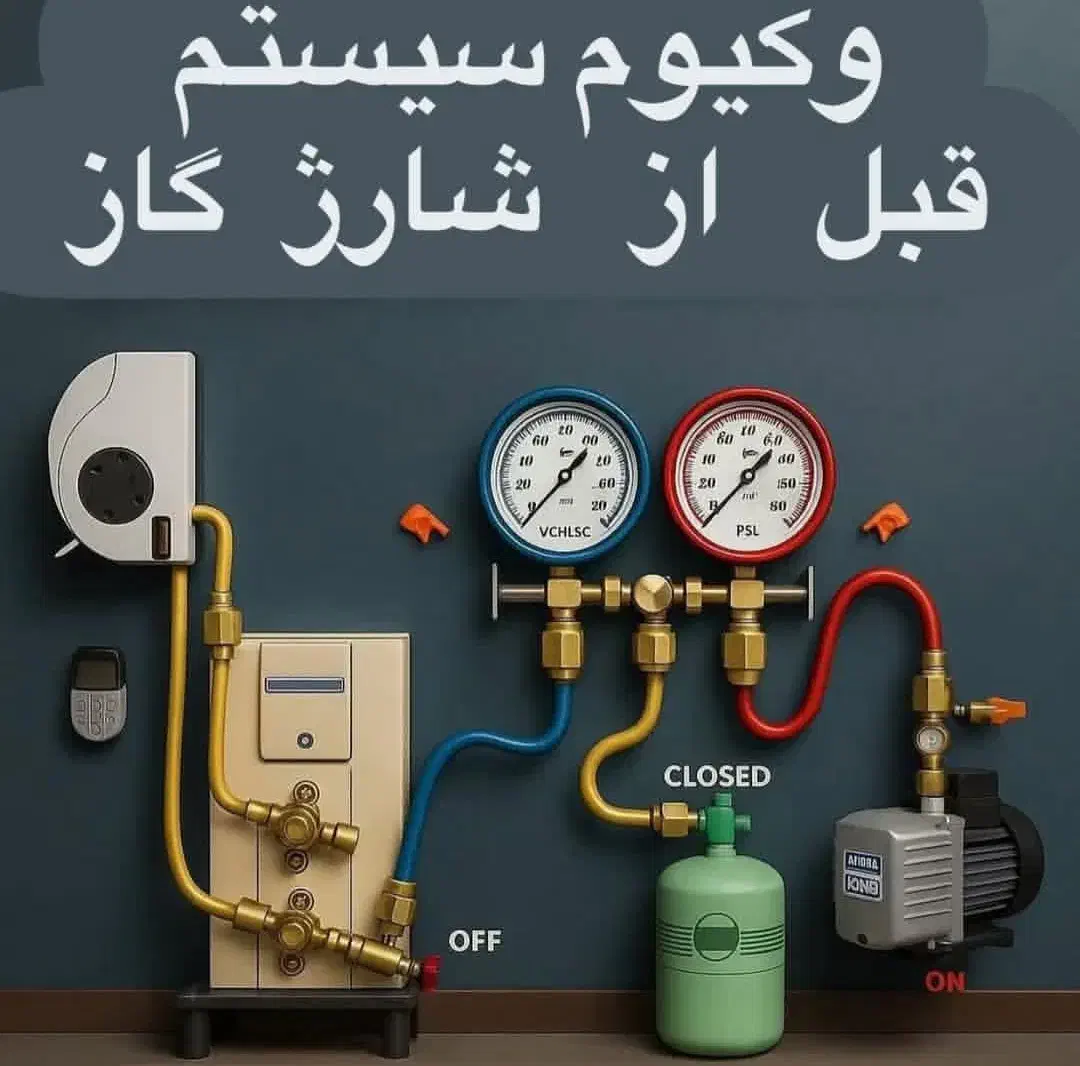 آموزش نصب و تعمیرات کولر گازی|خدمات آموزشی|رشت, صفاری|دیوار