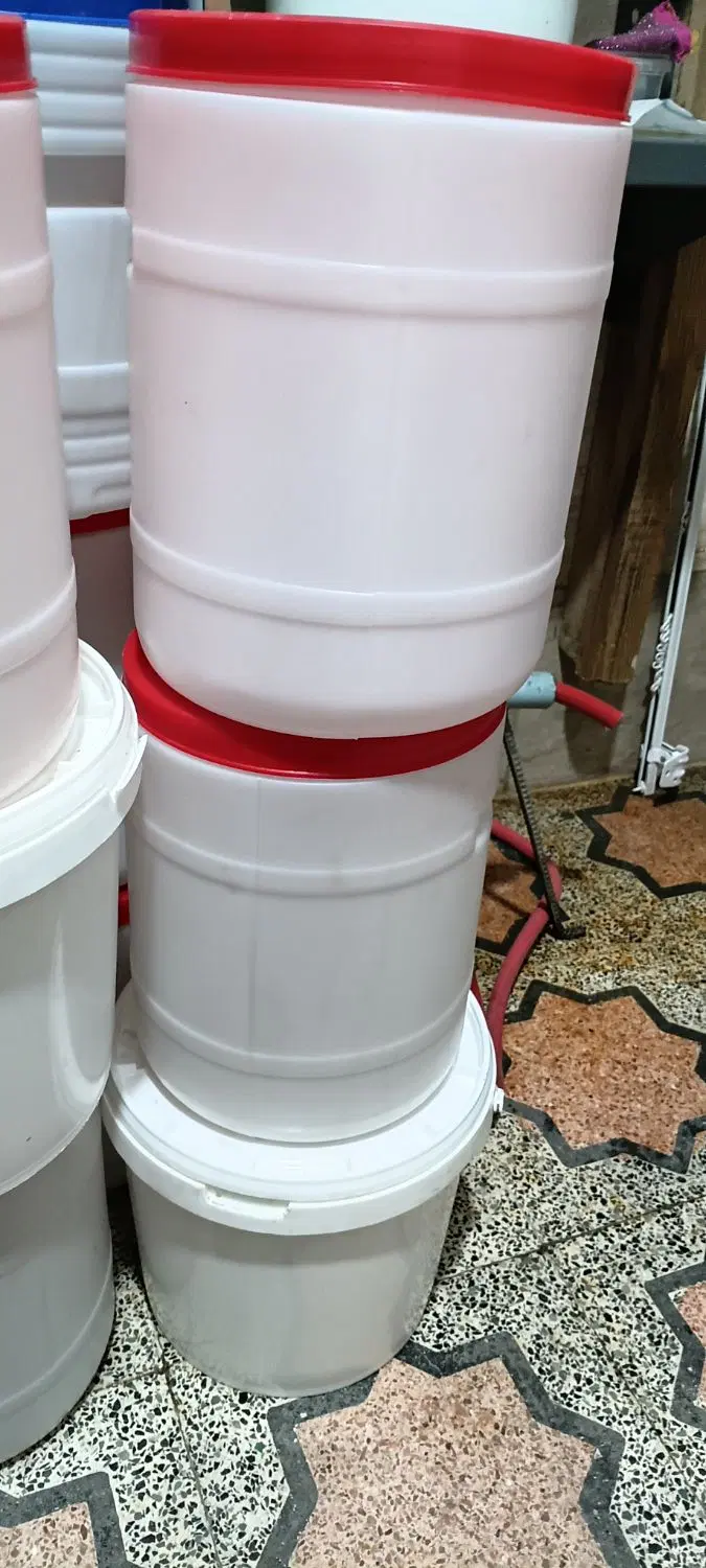 دبه|ظروف نگهدارنده، پلاستیکی، یک‌بارمصرف|رشت, لاکان|دیوار