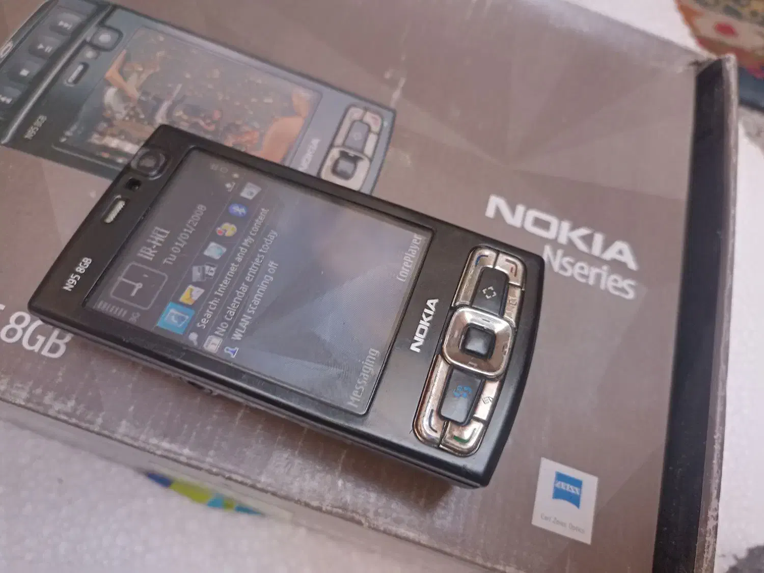 موبایل نوستالژی نوکیا Nokia N95 8GIG|موبایل|تهران, علم و صنعت|دیوار