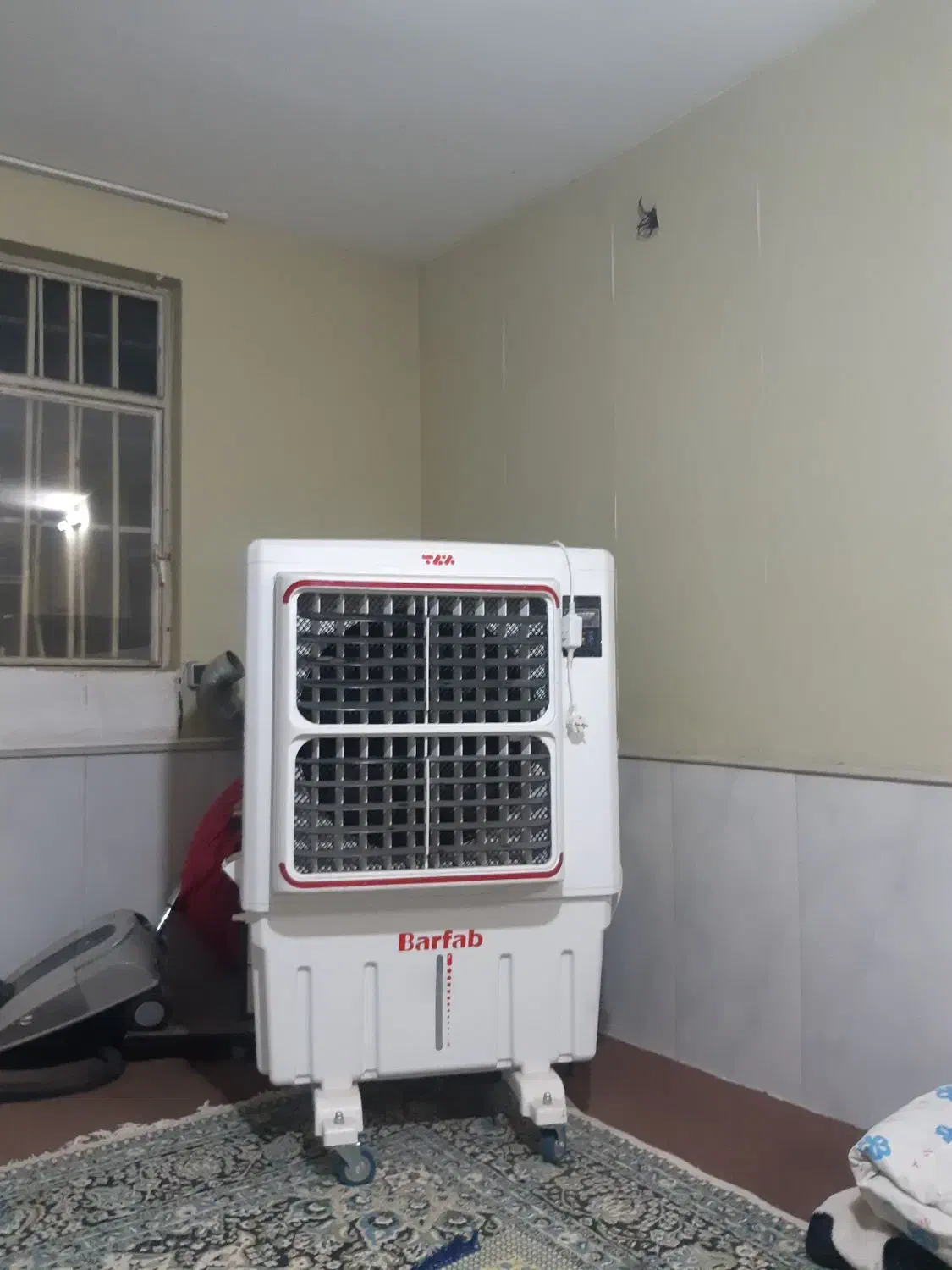 کولر ابی برفاب نو است|کولر آبی|نیشابور, چاه بلند|دیوار