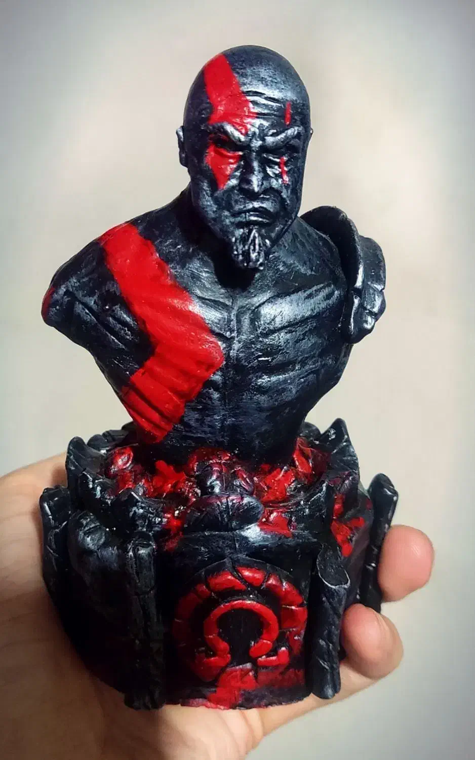 فیگور مجسمه دکوری خدای جنگ گاد او وار god of war|مجسمه، تندیس، ماکت|اصفهان, شاهزاده ابراهیم|دیوار