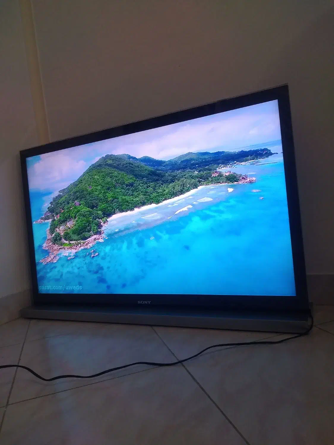 تلویزیون  سونی ۴۶ اینچ ال ایی دی|تلویزیون و پروژکتور|کوچصفهان, |دیوار