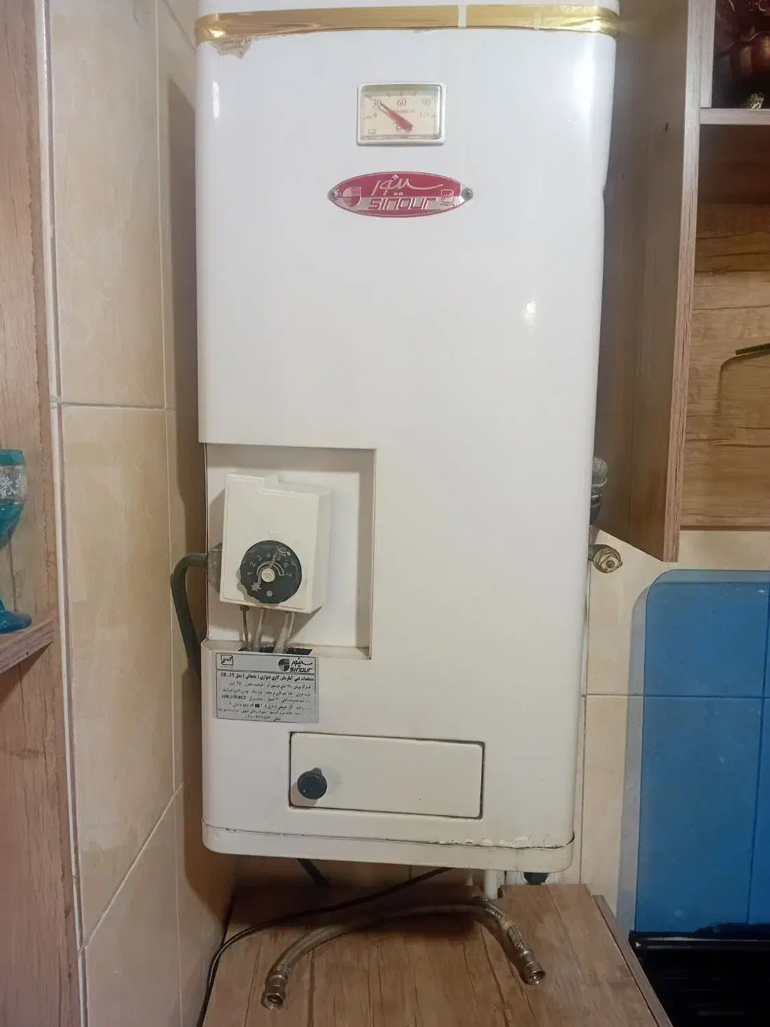 ابگرمکن گازی دیواری سینور|آبگرمکن، پکیج، شوفاژ|پاکدشت, شهرک امام رضا|دیوار
