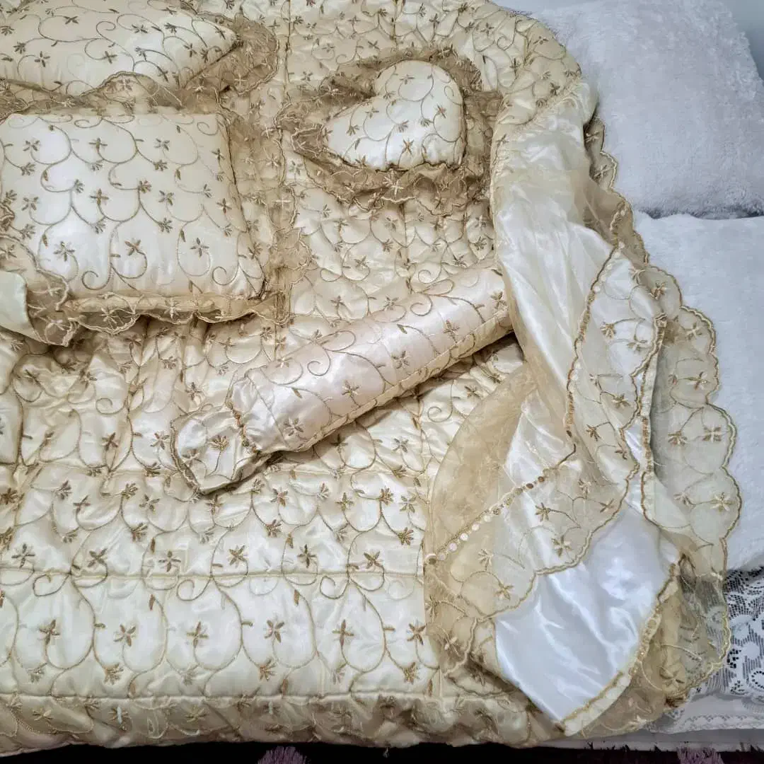 روتختی دونفره ۵ تکه، روبالشی، پرده، پارچه پرده|سرویس روتختی|رشت, حسین آباد|دیوار