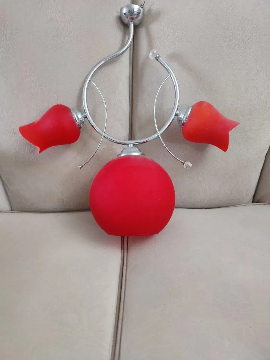 لوستر اتاق خواب و آشپزخانه|لوستر و چراغ آویز|زنجان, |دیوار