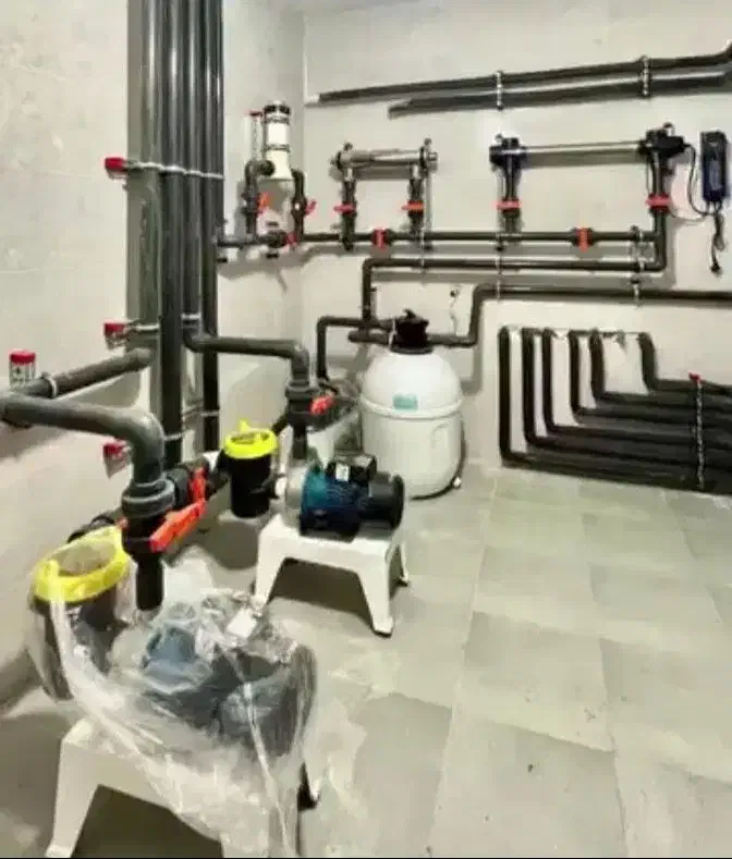 استخر و جکوزی لوله کشی ساختمان و جارو مرکزی|خدمات پیشه و مهارت|تبریز, |دیوار