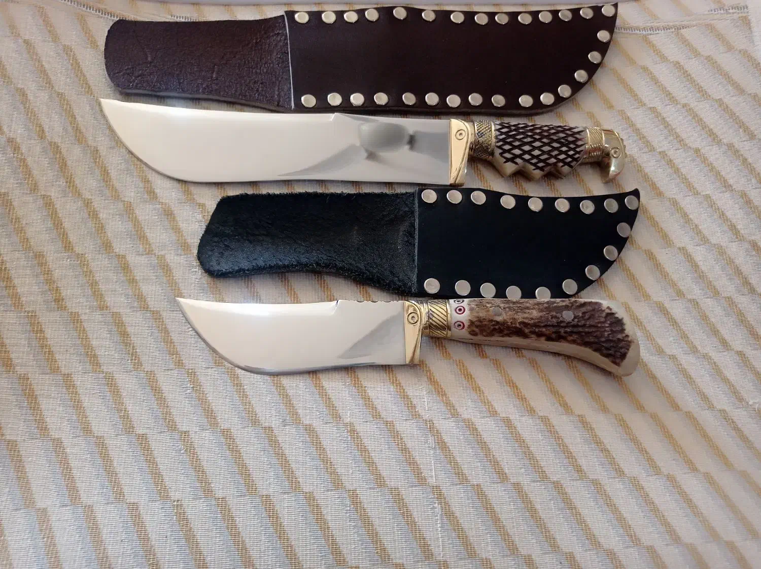 چاقو ترکمنی 24سانتی 20سانتی|کوهنوردی و کمپینگ|گنبد کاووس, |دیوار