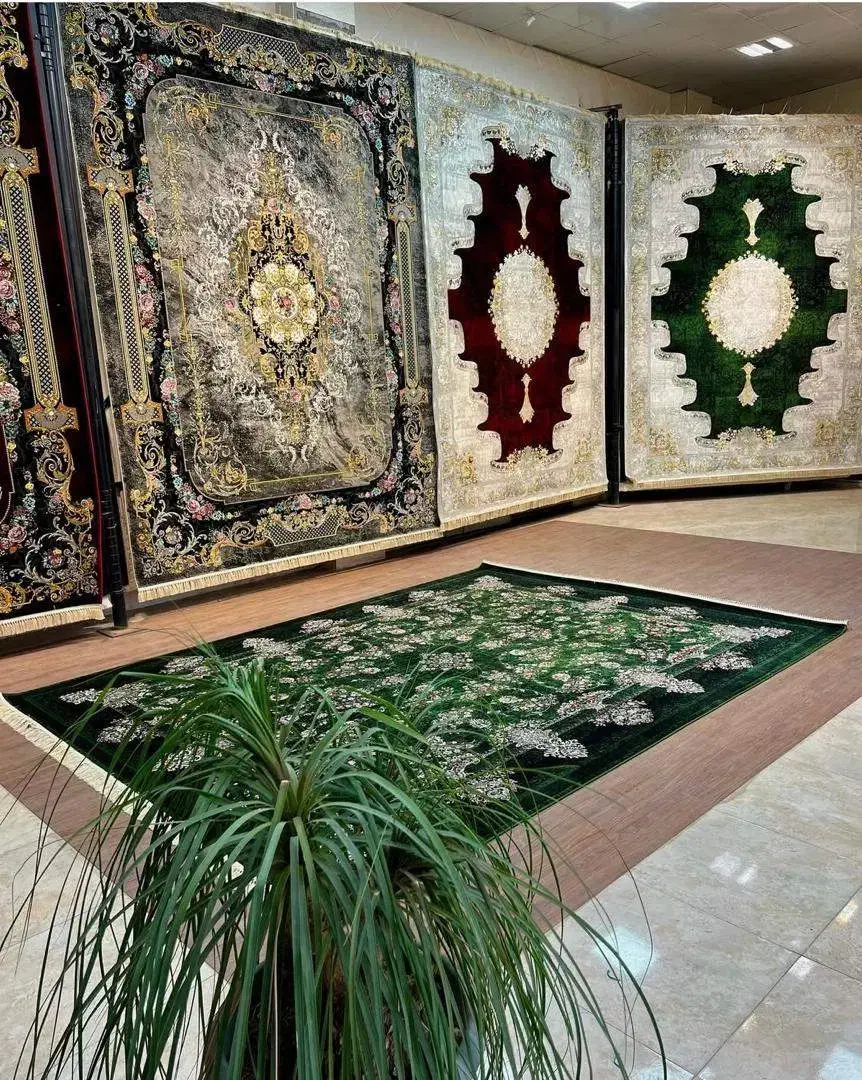 فرش/کد6003فیلی طوسی در تبعتد مختلف12/9/6متری|فرش|شیراز, لاله|دیوار