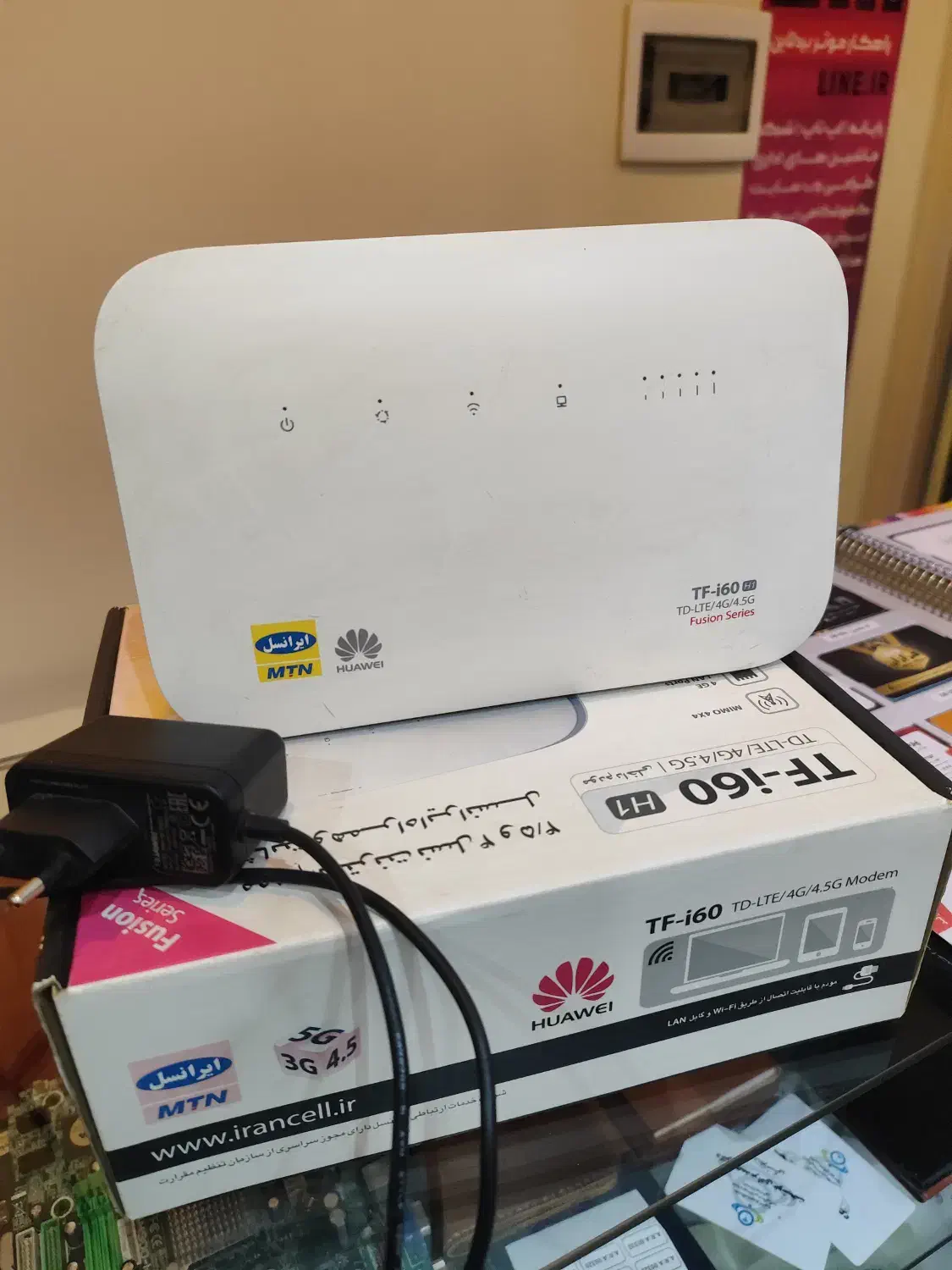 مودم i60  4/5G سیم کارت خور|مودم و تجهیزات شبکه|کرج, جهان‌شهر|دیوار