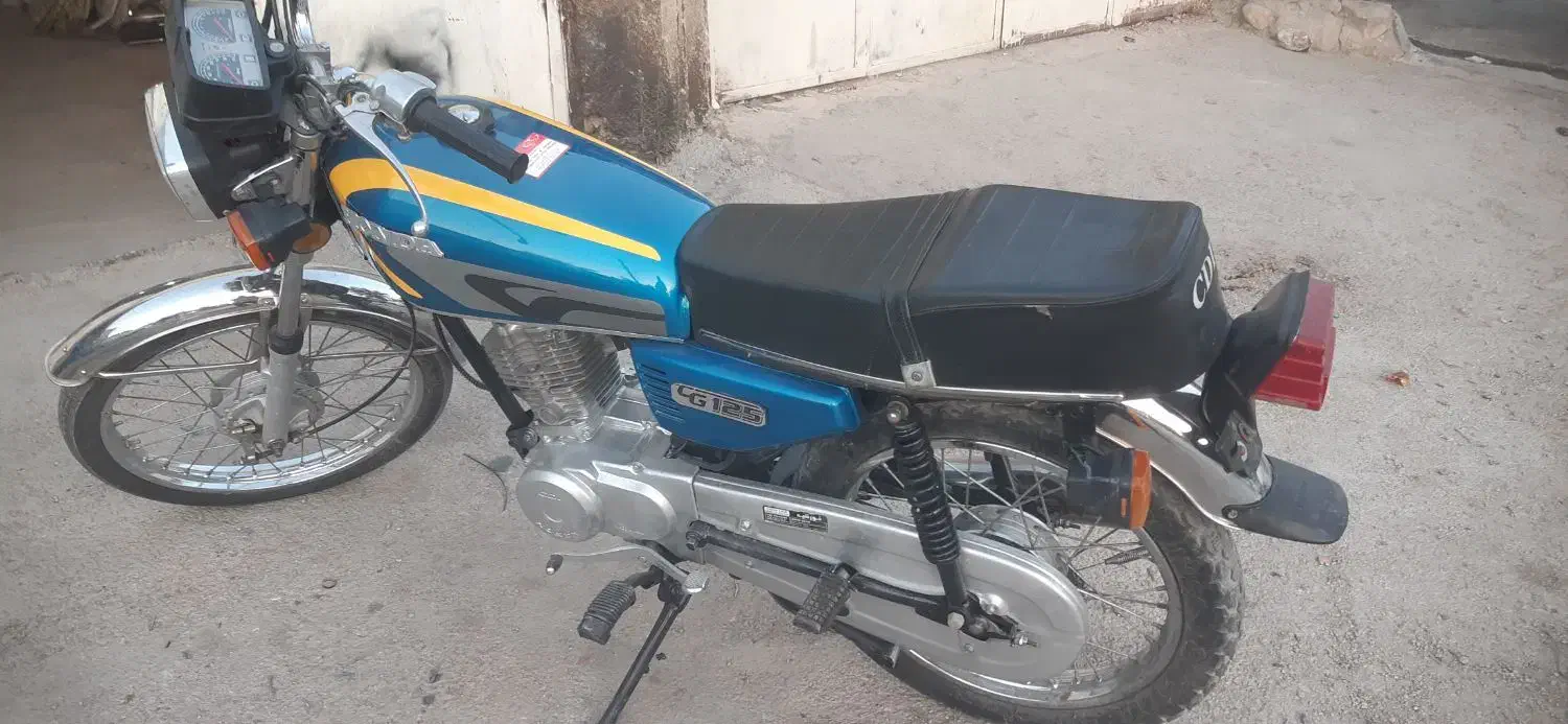 موتورسیکلت ۱۲۵ مدل۹۳ فروشی|موتورسیکلت|ایوان, |دیوار