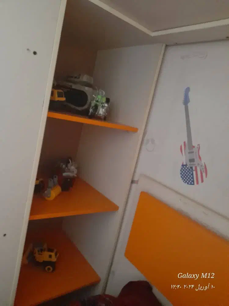 تخت 2طبقه نوجوان|تخت و سرویس خواب|تهران, قیام|دیوار