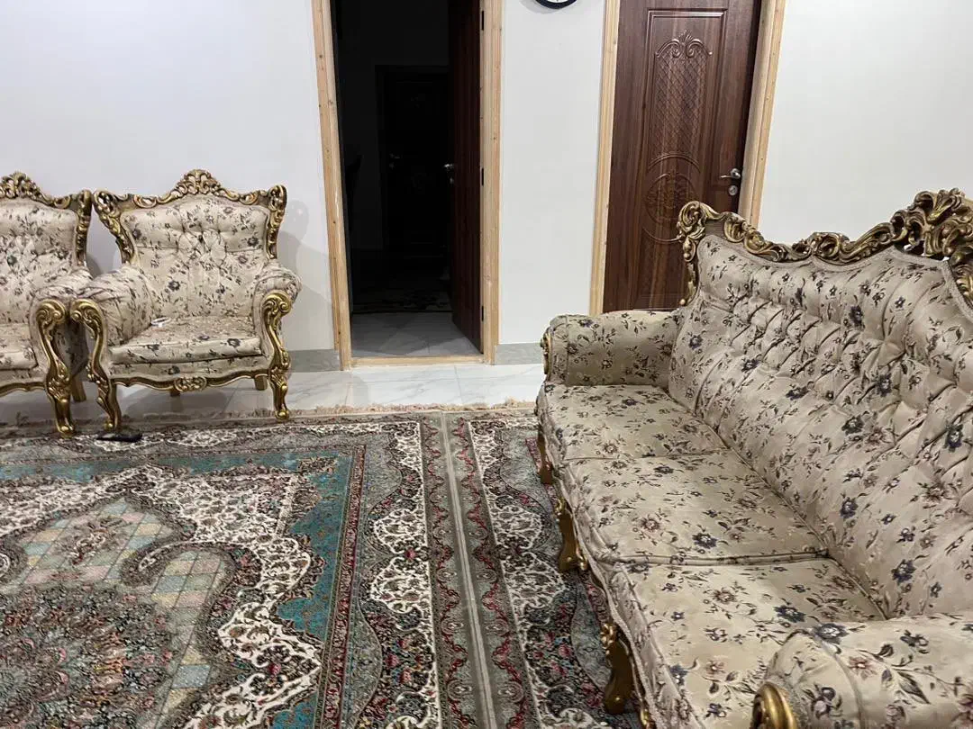 مبل سلطنتی با ناهارخوری چوب راش|مبلمان خانگی و میز عسلی|مینودشت, |دیوار