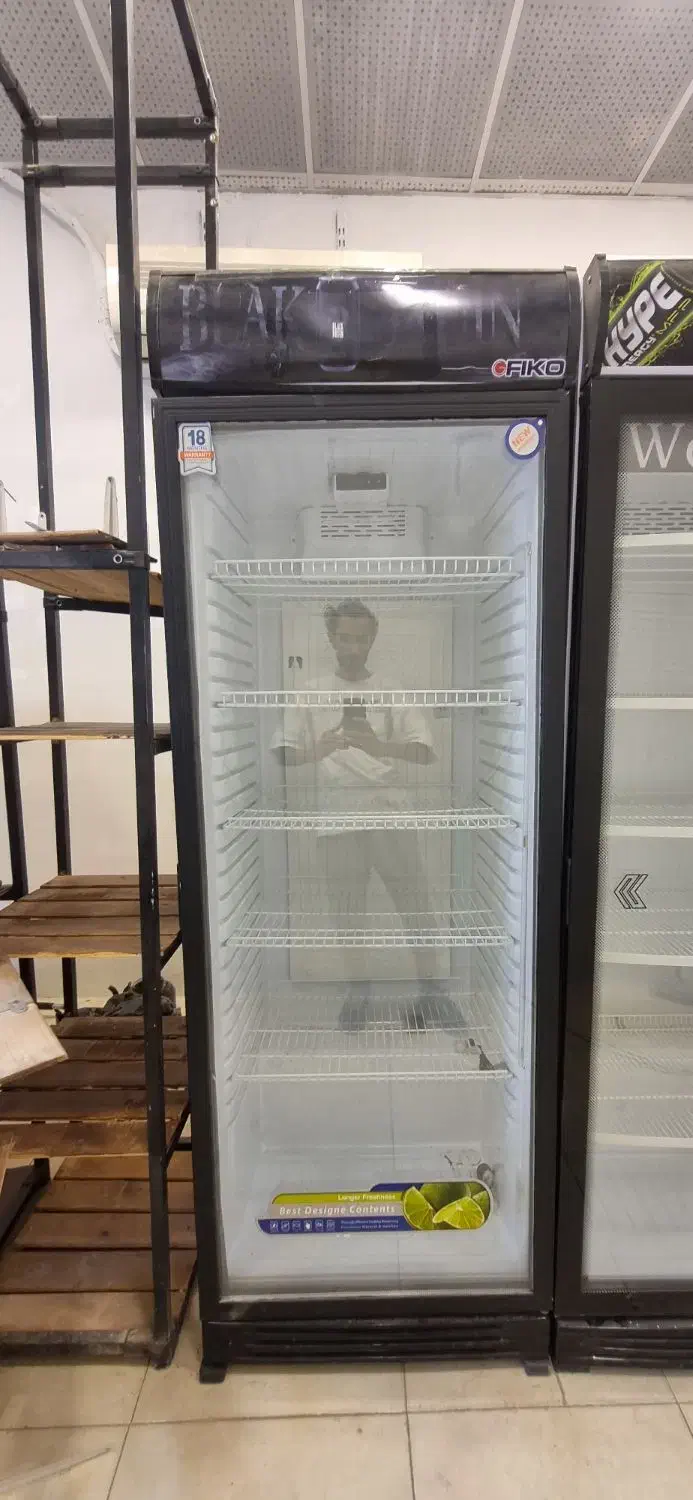 یخچال ایستاده تک درب فروشگاهی ۷۰ سانتی مشکی|فروشگاه و مغازه|قم, نیروگاه|دیوار