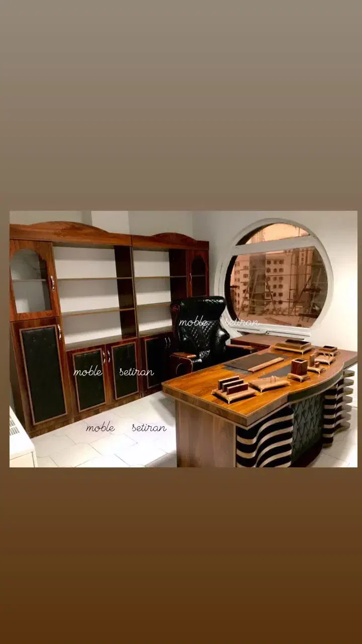 مبل اداری میز وسط لمسه غزال|دفتر کار|قزوین, |دیوار