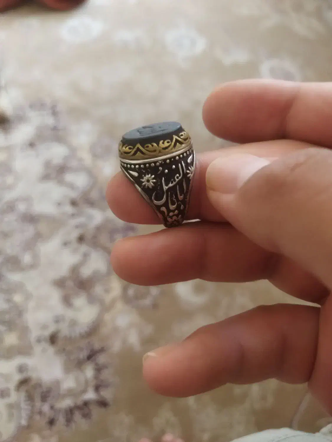 انگشتر نقره|جواهرات|چوار, |دیوار