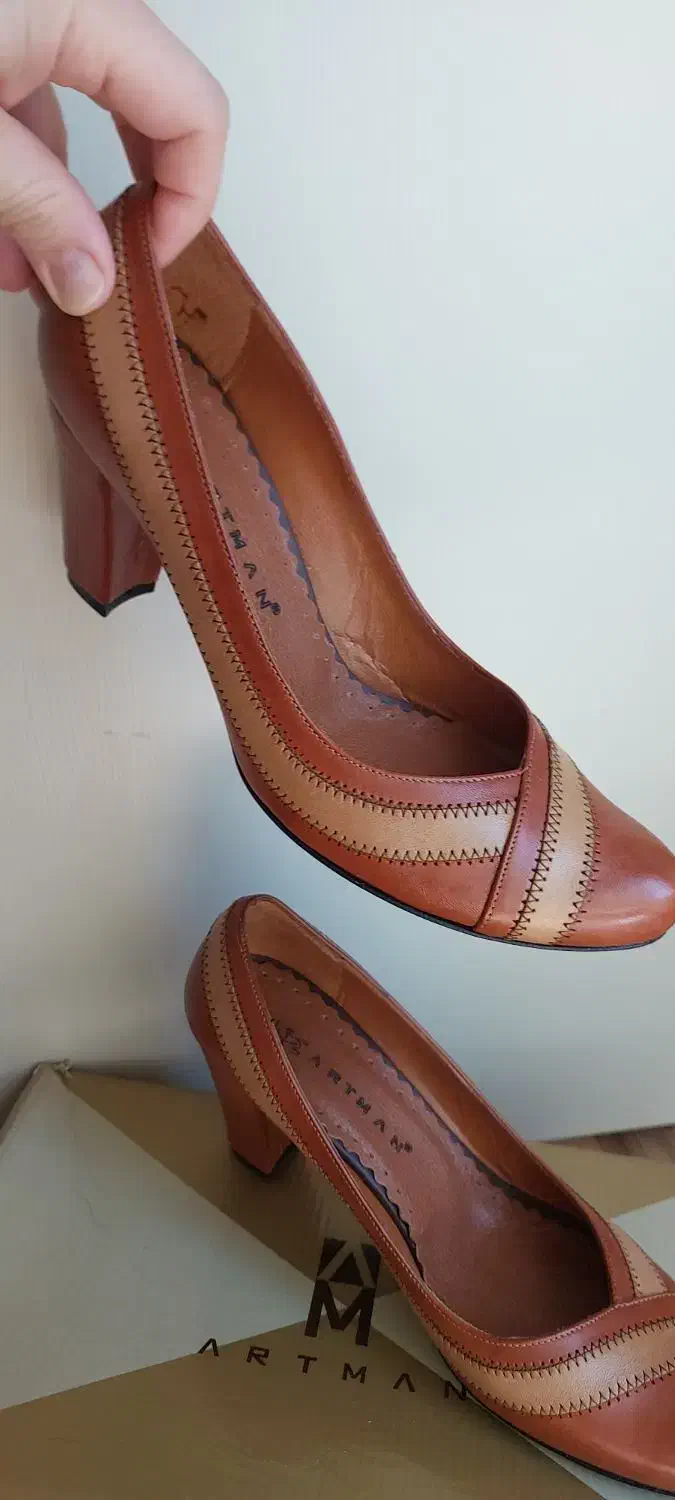 کفش زنانه تمام چرم سایز ۳۹|کیف، کفش، کمربند|زنجان, |دیوار